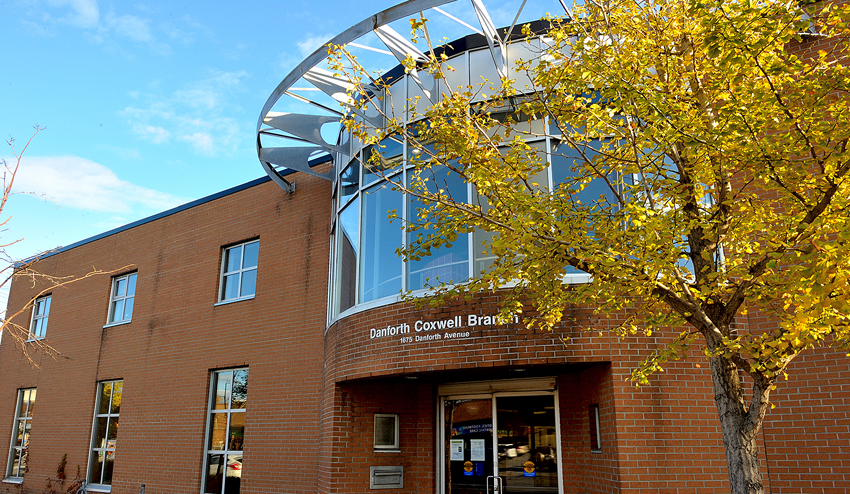 Danforth/Coxwell Library Exterior