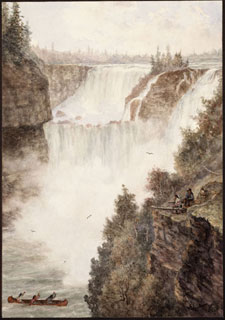 Kakebeka Falls, Ontario.  Kaministikwia River [Exhibit Poster]