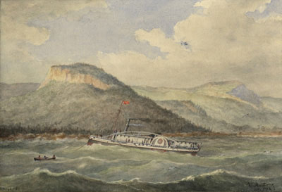 Ploughboy, off Lonely Island, 1859, Georgian Bay, Ontario