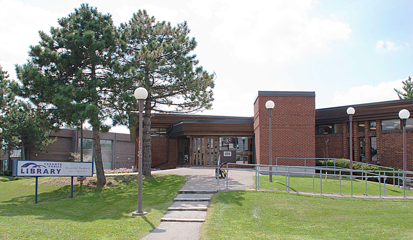 Humber Summit Library Exterior
