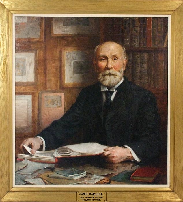Portrait of James Bain